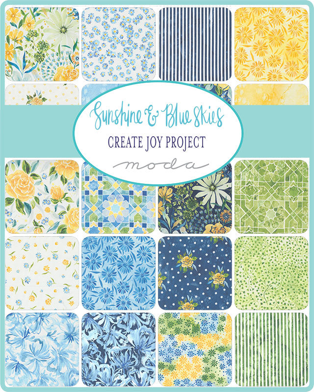 Sunshine & Blue Skies 10" Squares