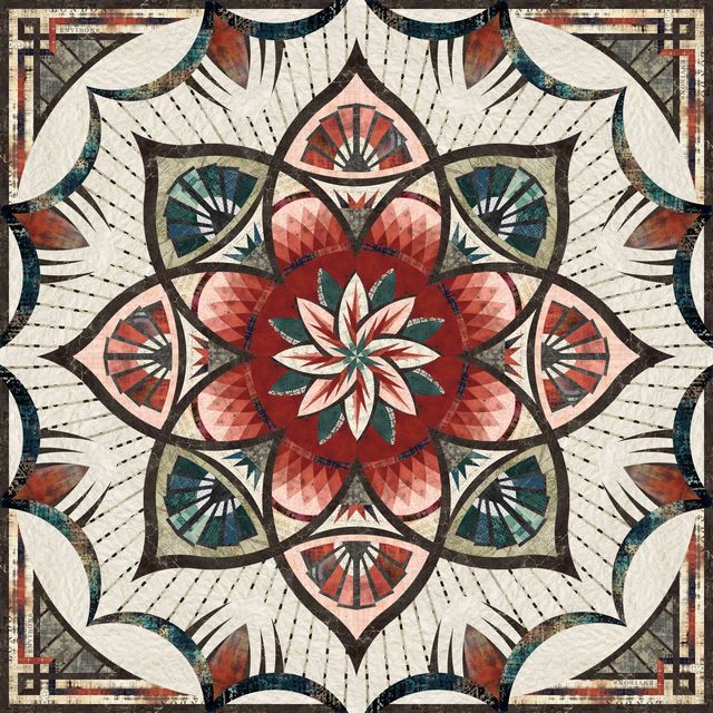 Arcadia: Wall Tim Holtz Fabric Kit (PRE-ORDER)
