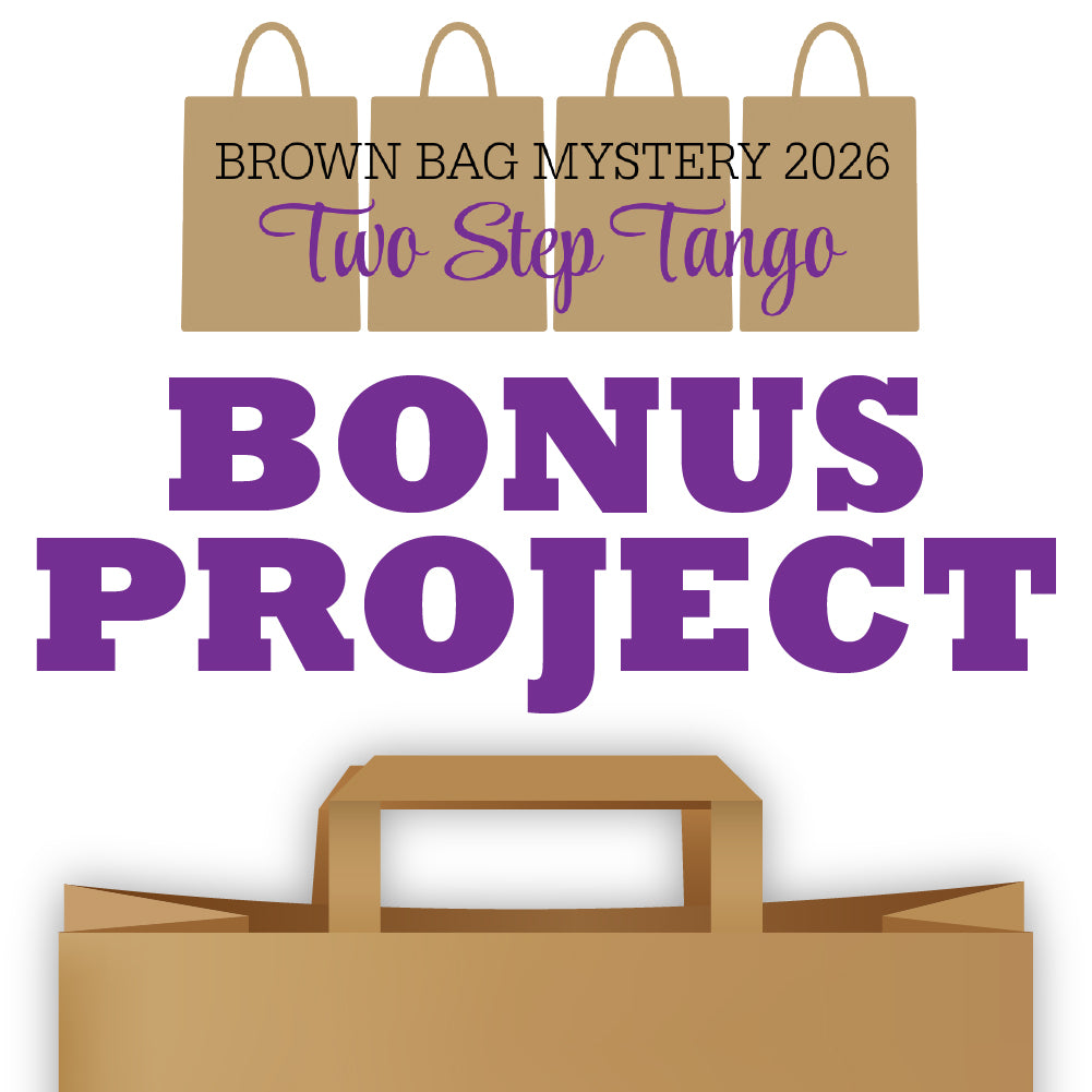 Brown Bag Mystery 2026 Bonus Project / Square Dance - Vivid Jewel