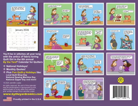 2026 By the Yard© Calendar