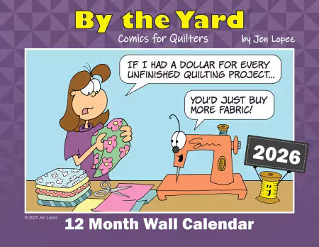 2026 By the Yard© Calendar