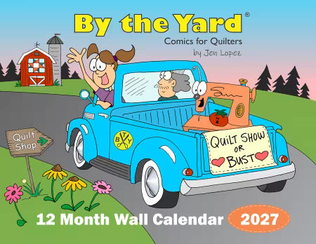 2027 By the Yard© Calendar