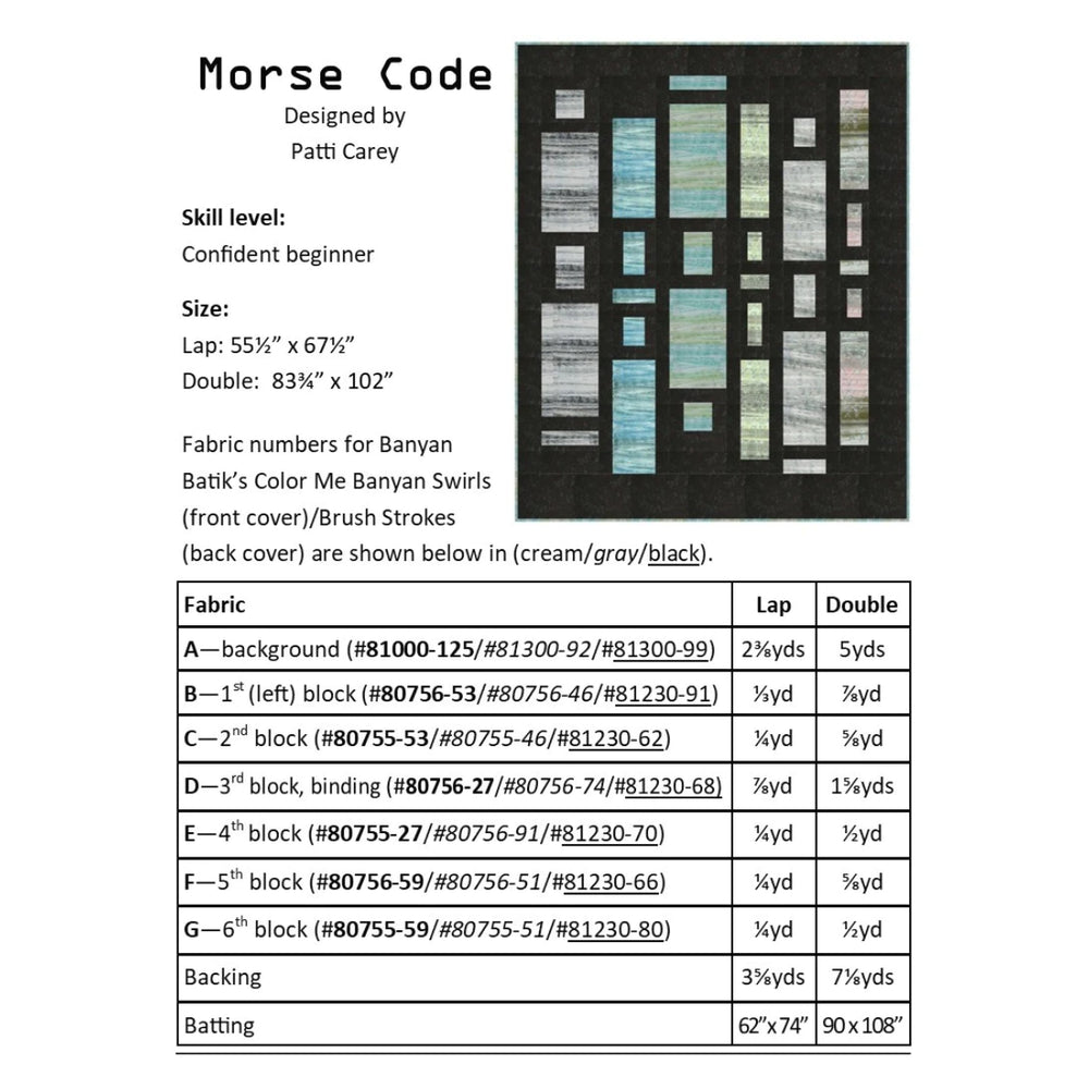 Morse Code Pattern