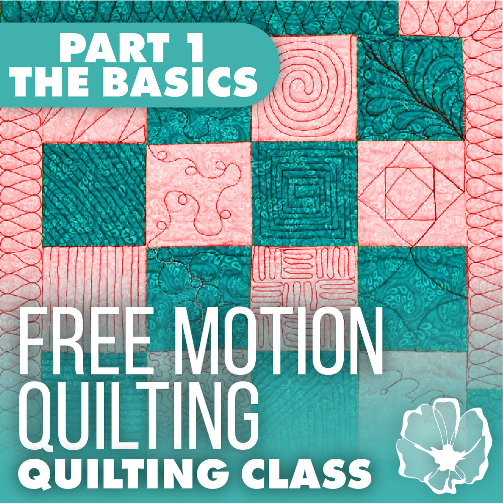 Free Motion Quilting Part 1 - The Basics