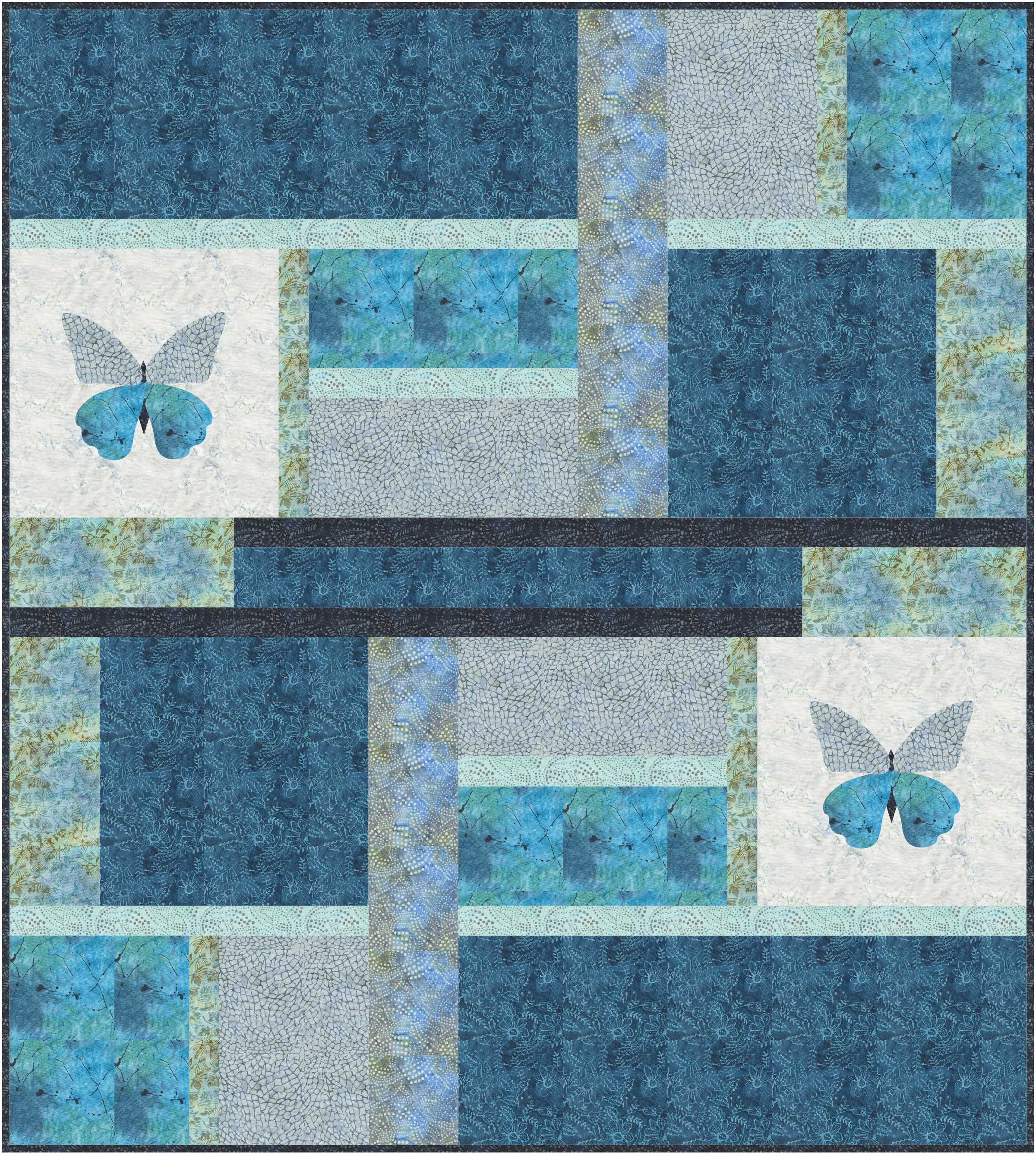 Butterfly Cove Quilt Kit