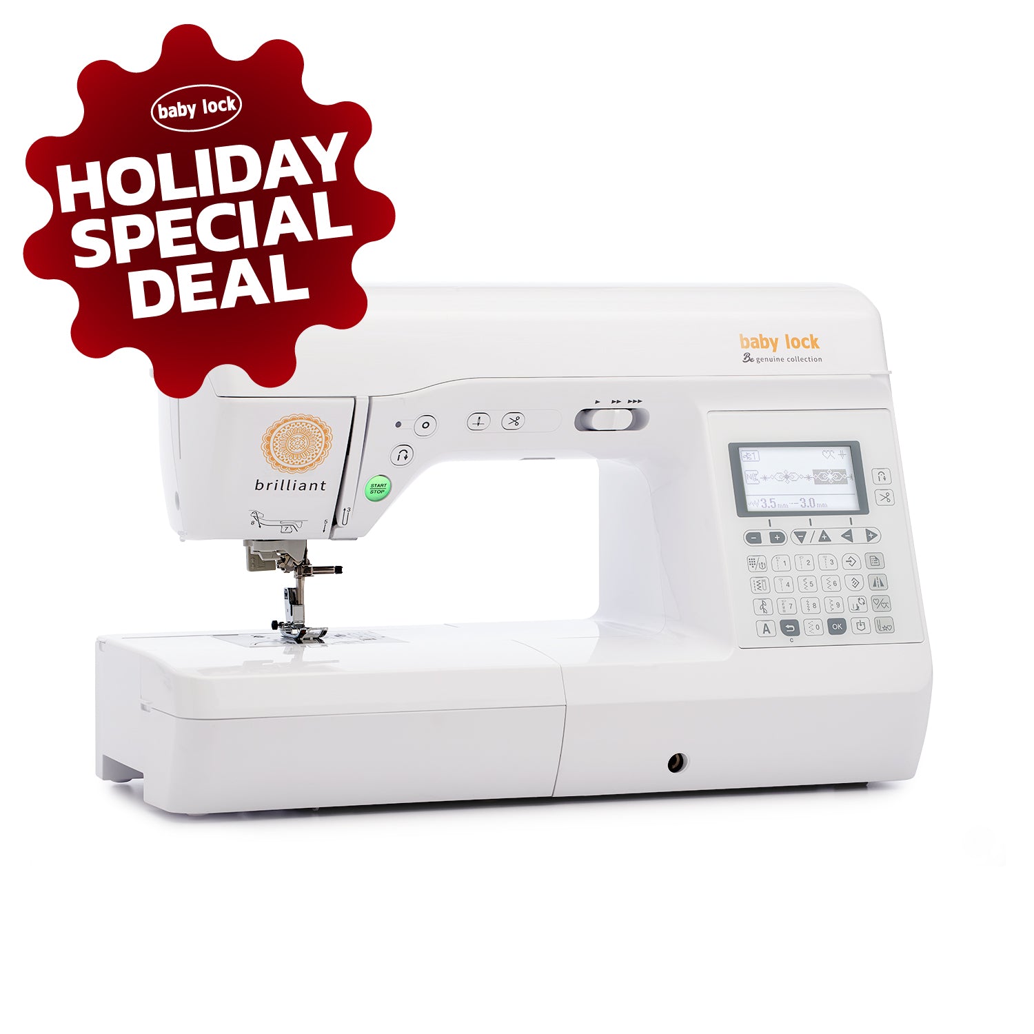 Baby Lock Brilliant Sewing Machine