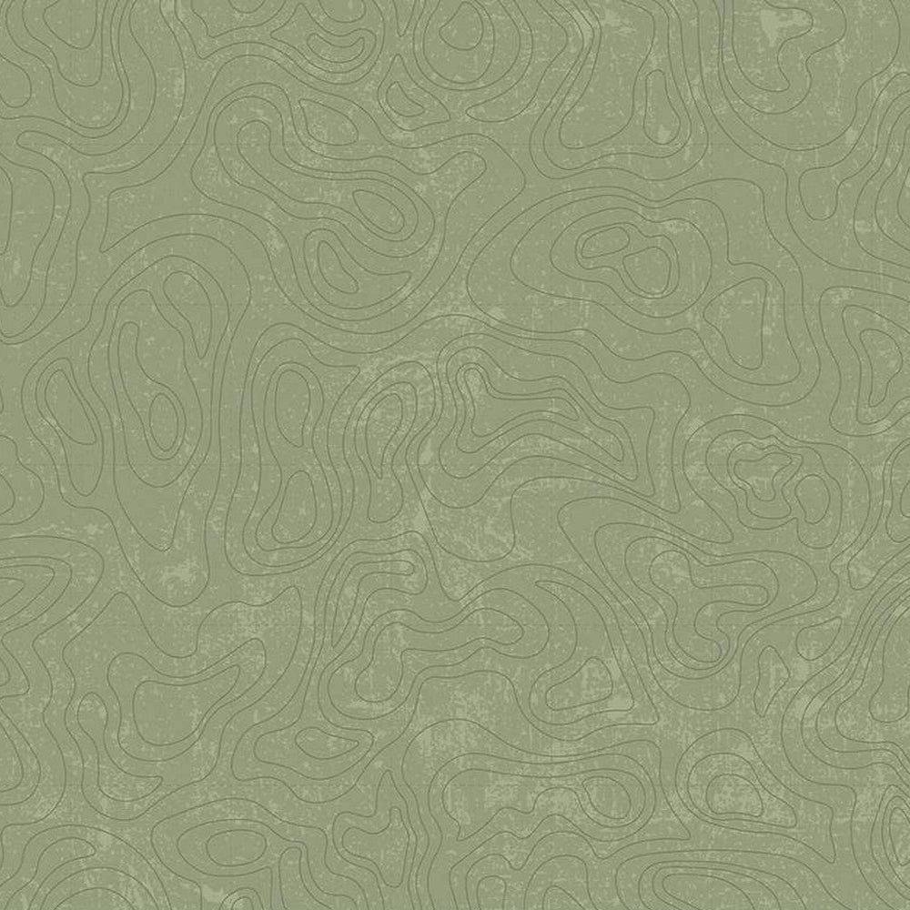 National Parks / Topographic Map in Green