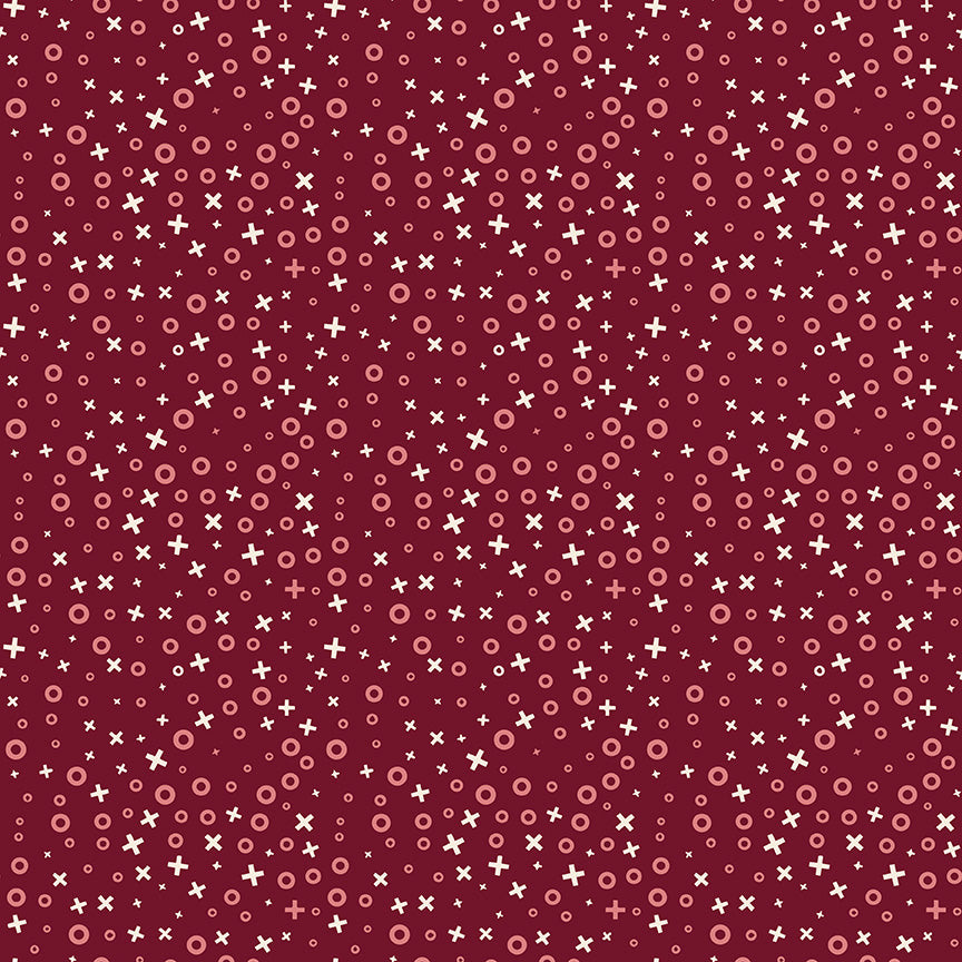 Love You Always / XOs in Burgundy