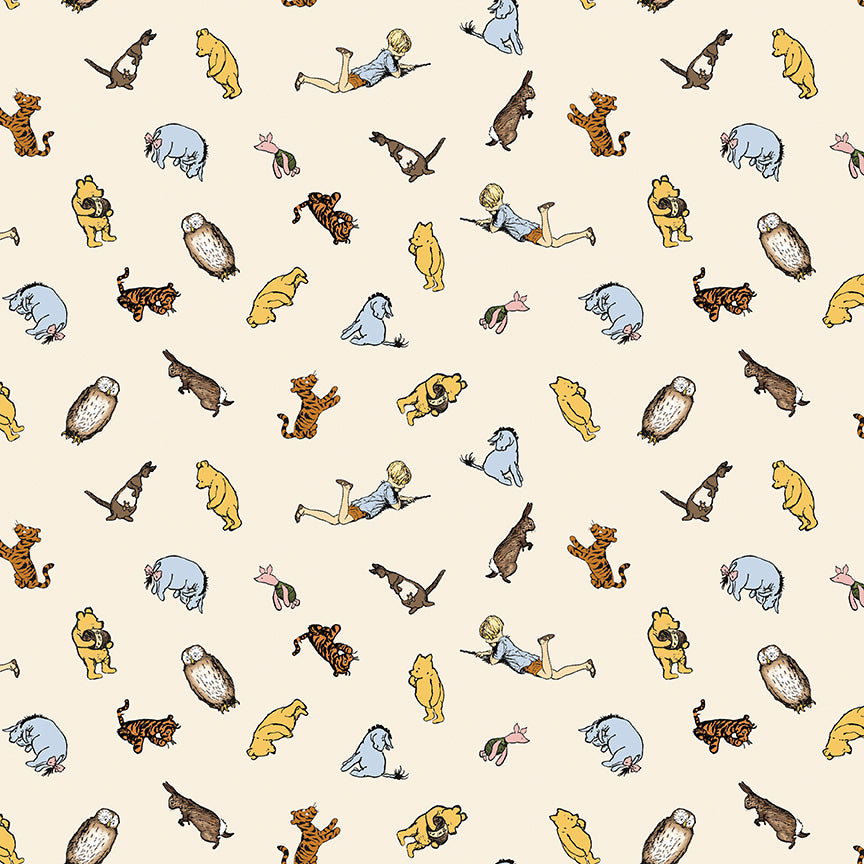 Winnie the Pooh / Characters in Cream