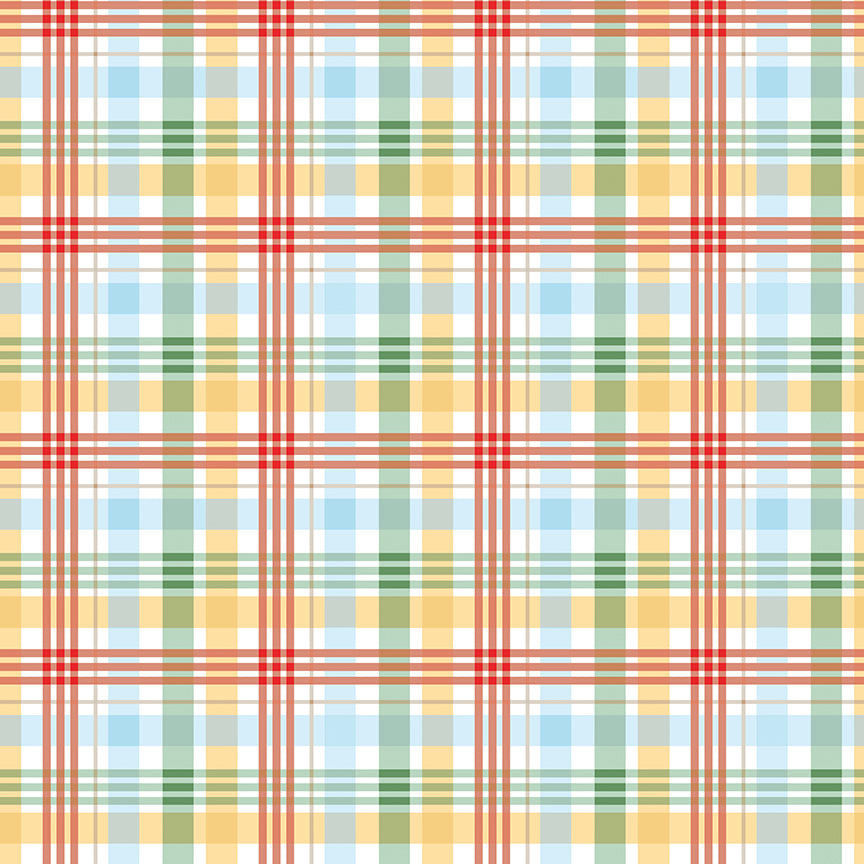 Winnie the Pooh / Plaid in Multi
