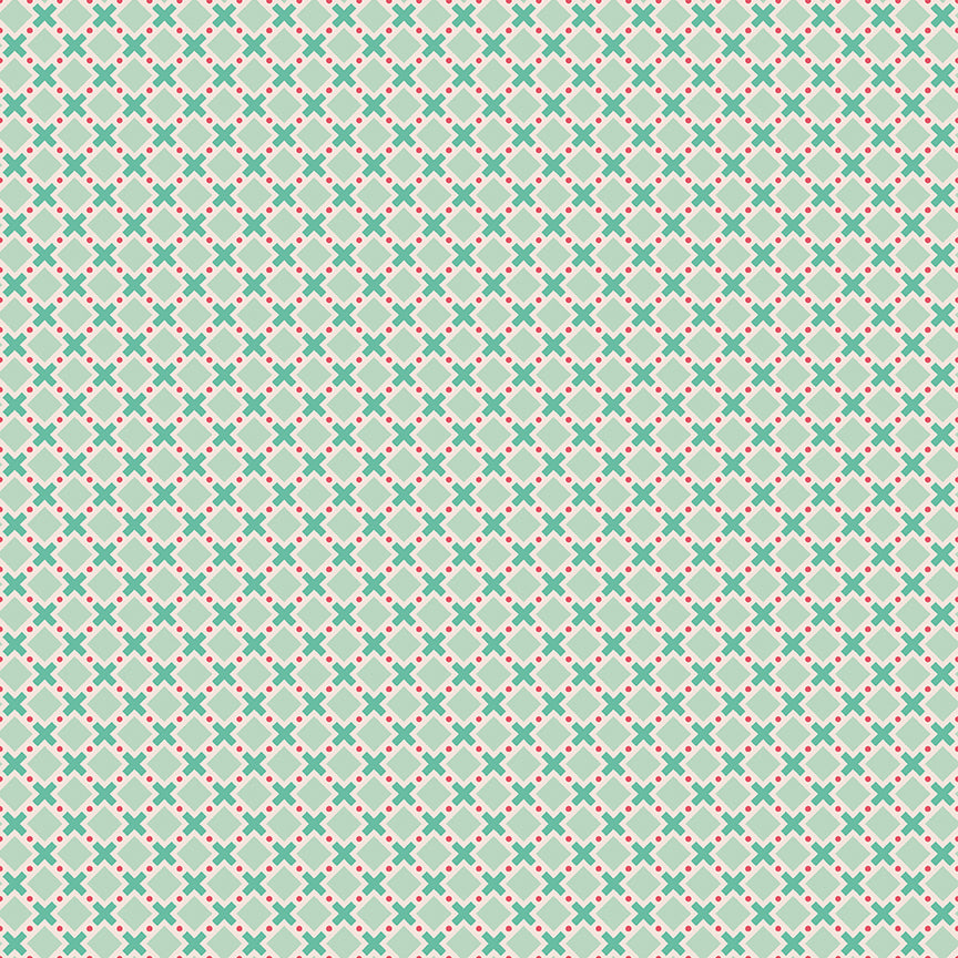 Berry & Sage / Criss Cross in Sage