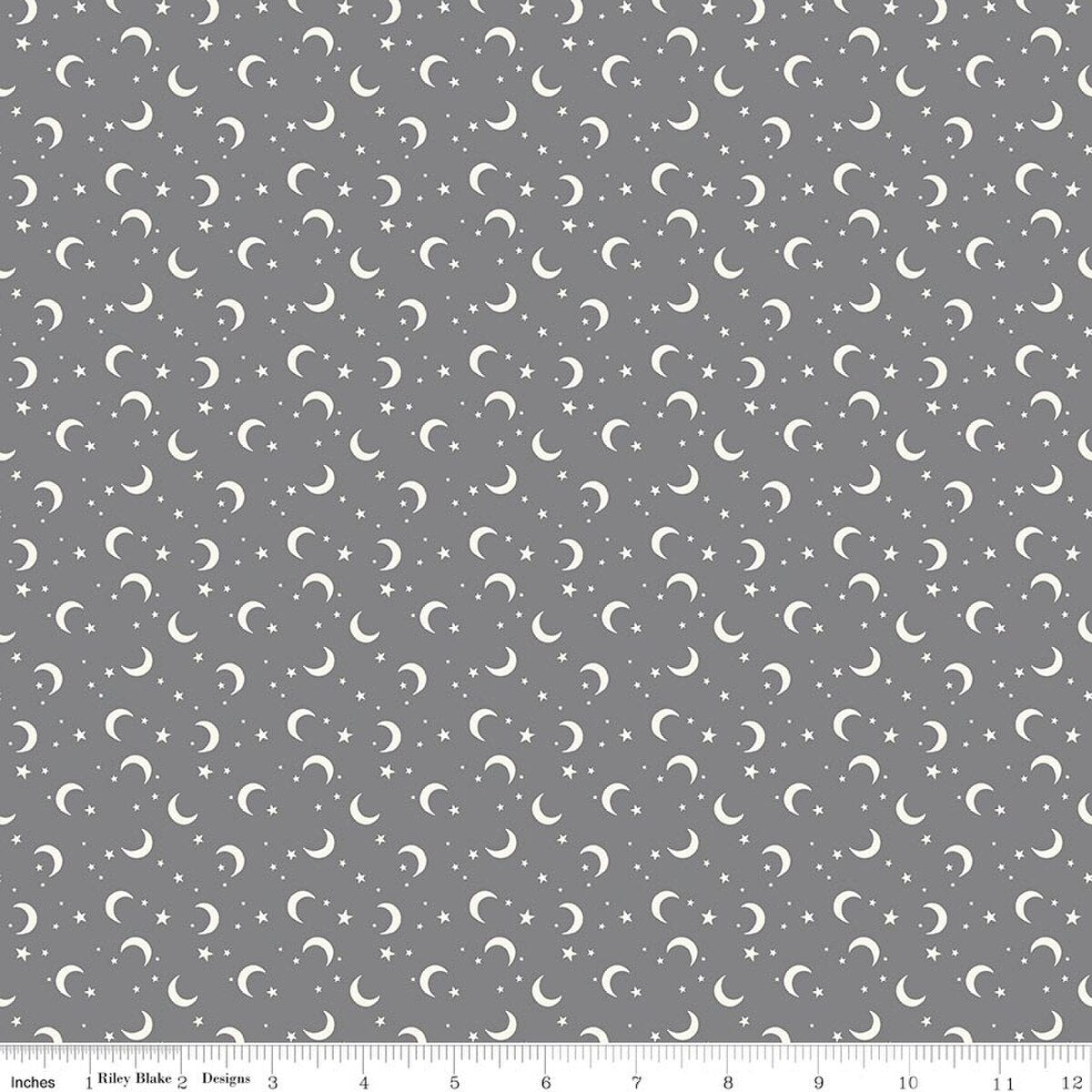 Frank and Friends / Moon & Stars in Gray