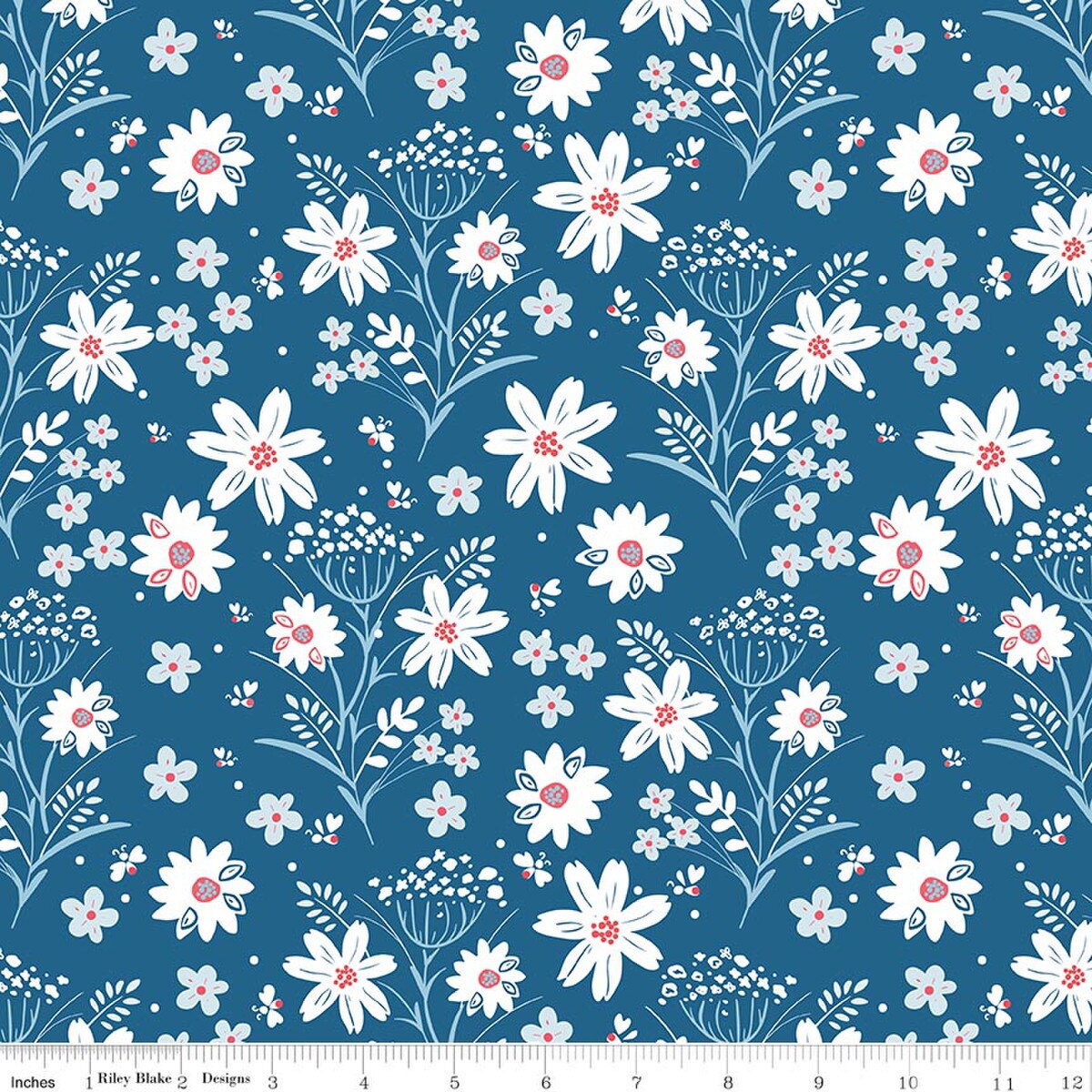 Firework Fields / Main in Coastal Blue