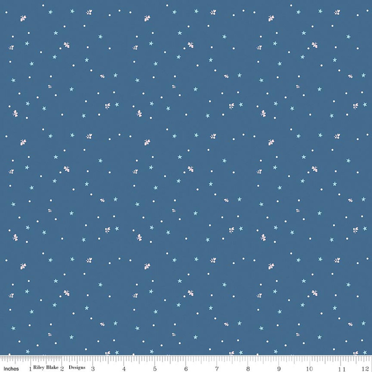 Firework Fields / Fireflies in Coastal Blue