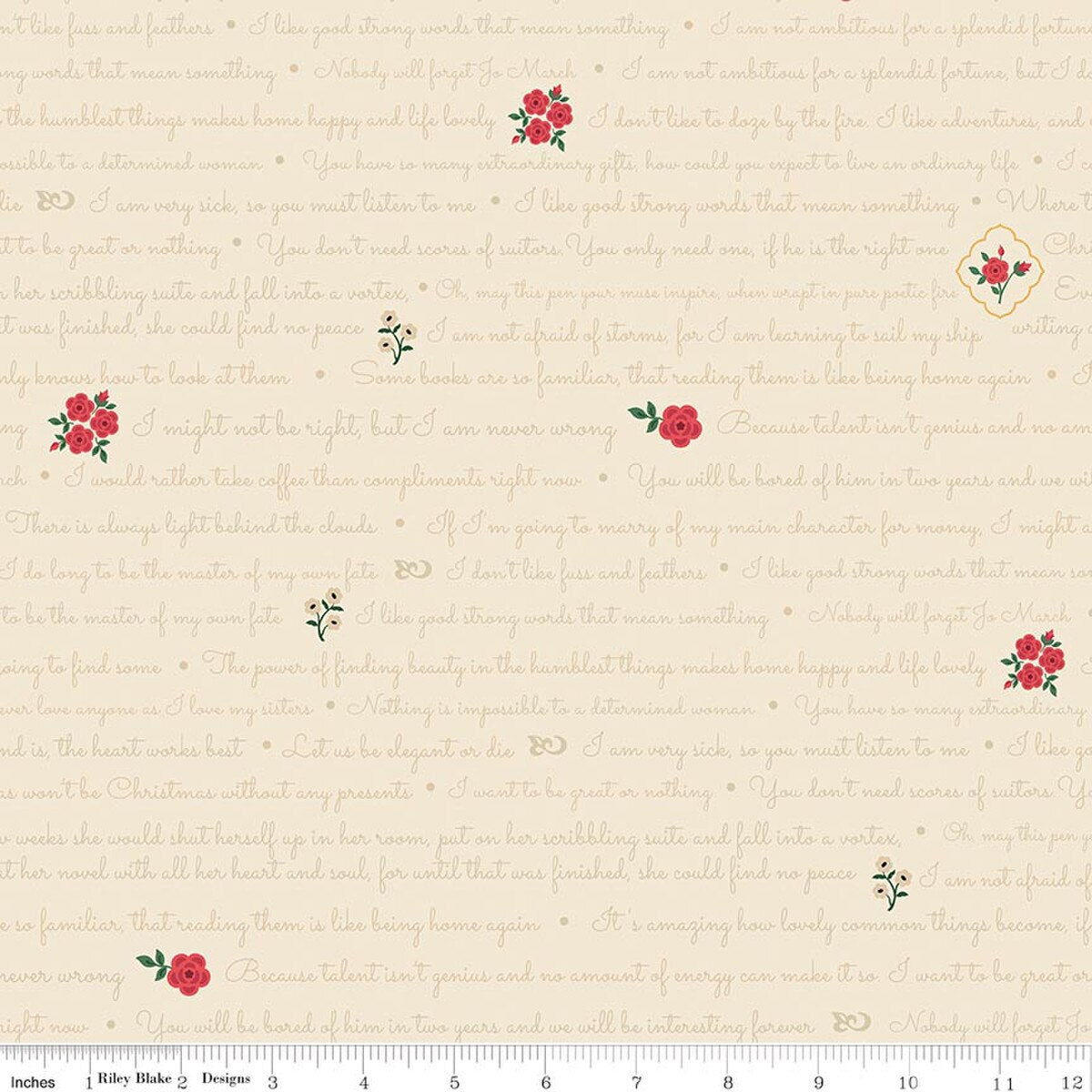 Orchard House / Text in Cream