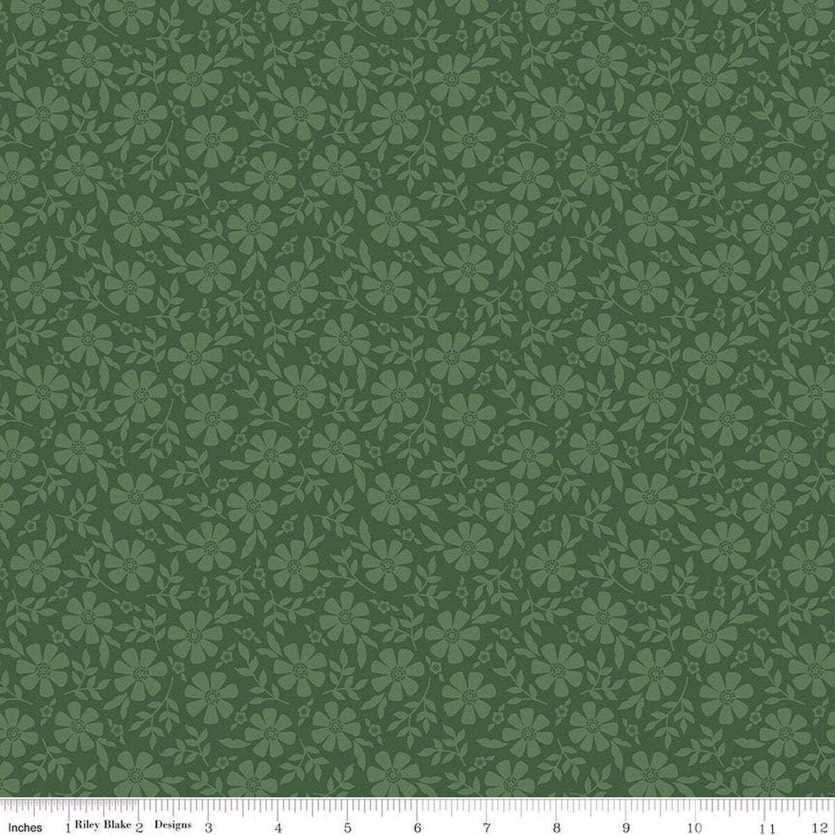Orchard House / Tonal Flowers in Green