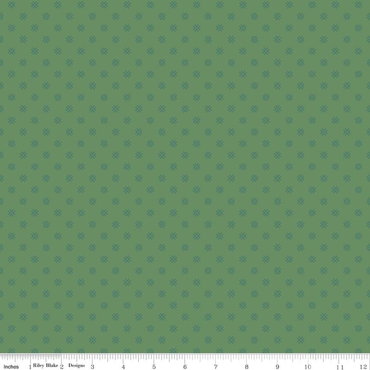 Orchard House / Geometric in Green