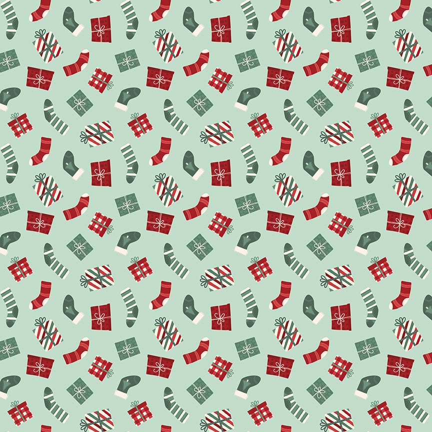 Evergreen Wishes / Stockings & Gifts in Mint