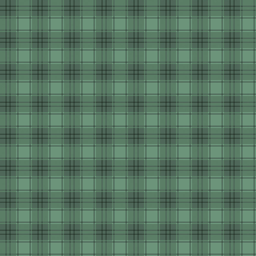 Evergreen Wishes / Plaid in Green