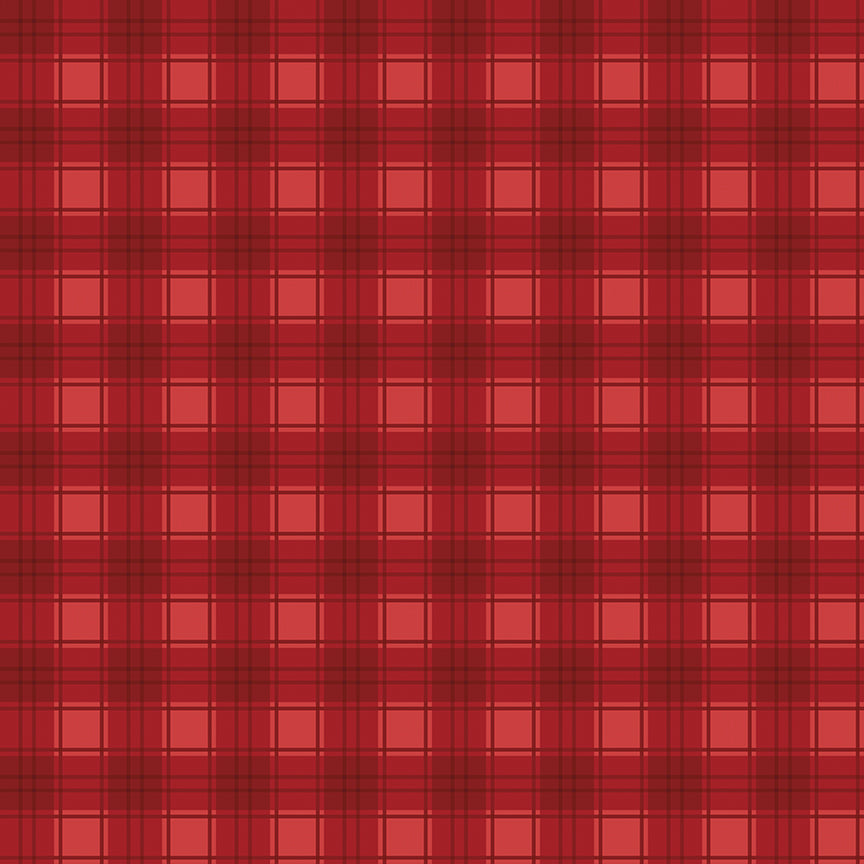 Evergreen Wishes / Plaid in Red