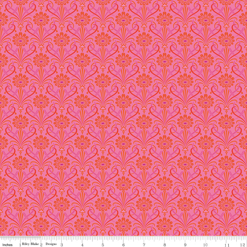 Kipling Gardens / Fairweather in Hot Pink