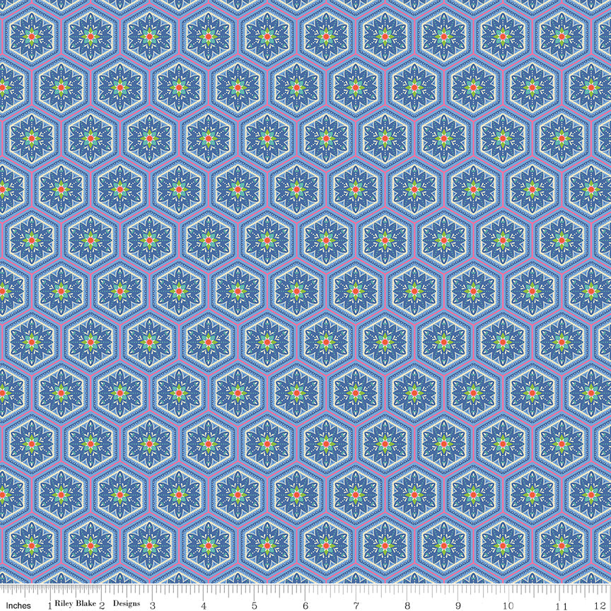 Kipling Gardens / Everly in Blueberry