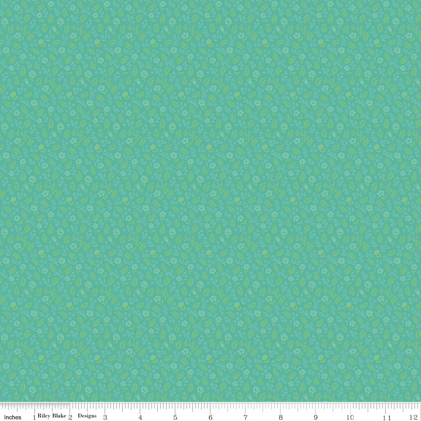Kipling Gardens / Ellington in Teal
