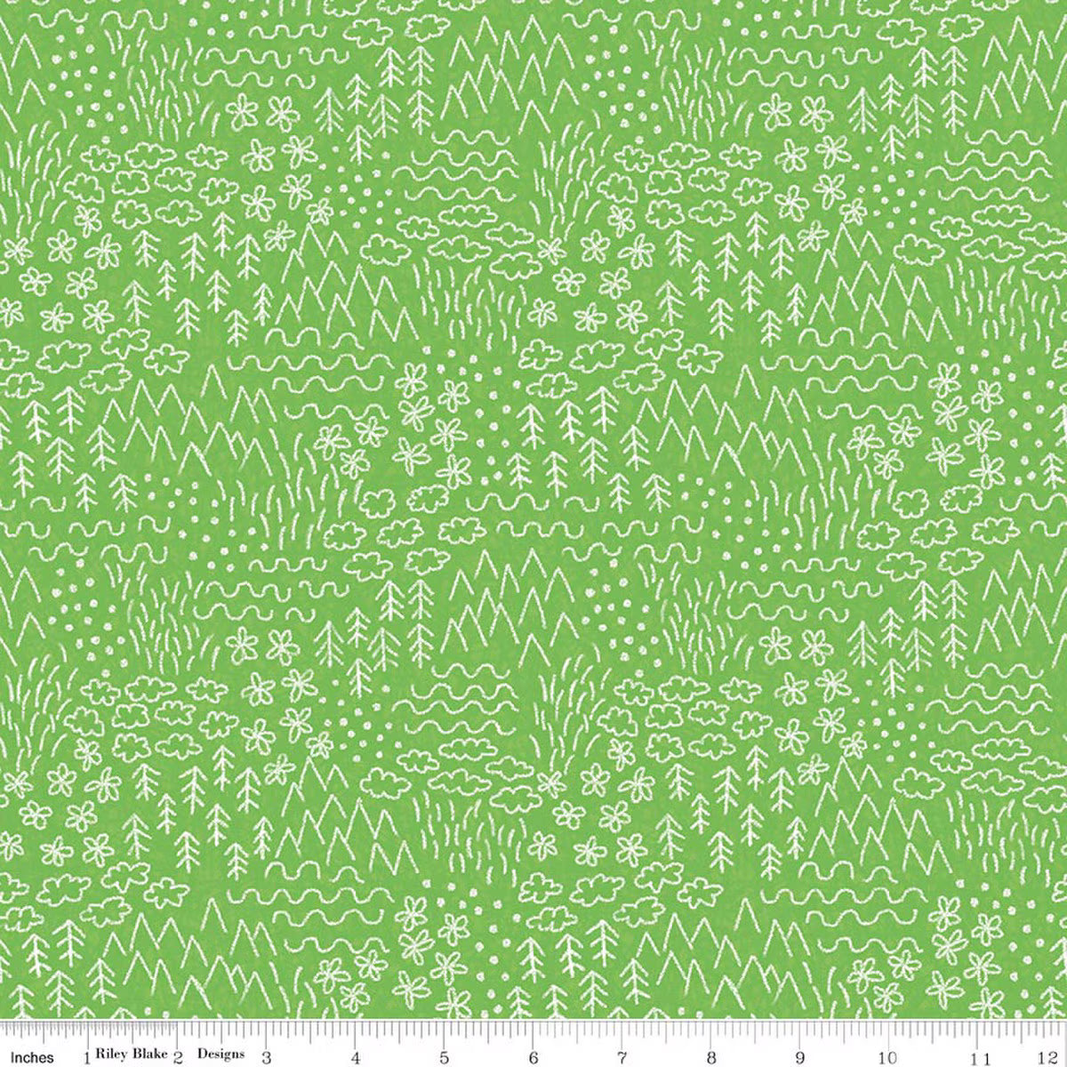 Colorful Critters / Sketch in Green