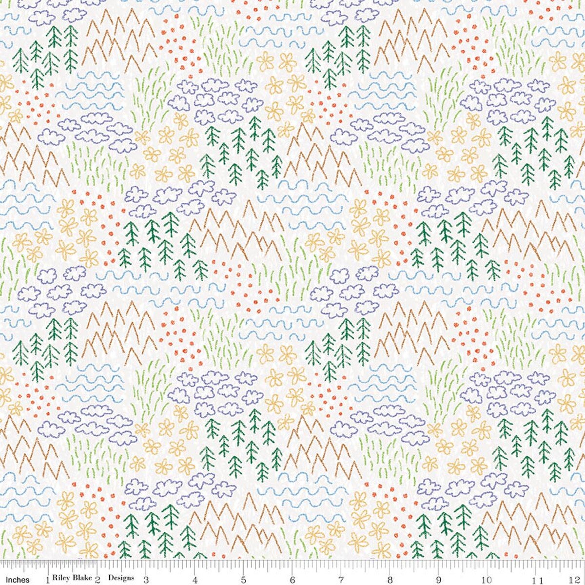 Colorful Critters / Sketch in White