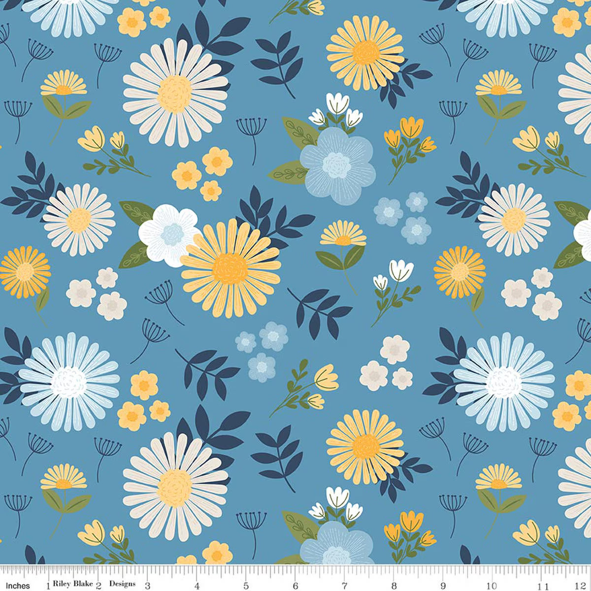 Sunshine & Dandelions / Main in Blue
