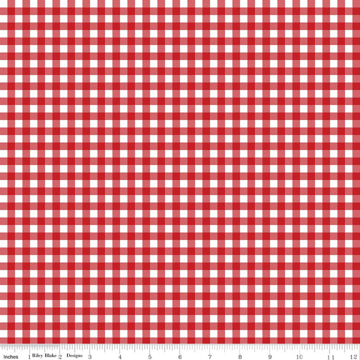 A Perfect Winter / Plaid in Red