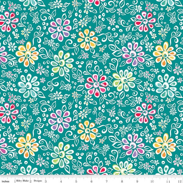 Chasing Rainbows / Main in Teal