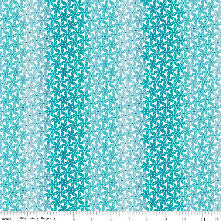 Chasing Rainbows / Stellar Weave in Aqua