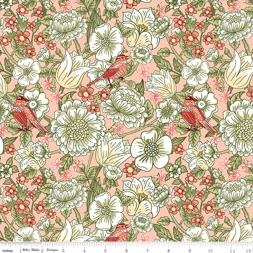 Tangled Garden / Main in Blush