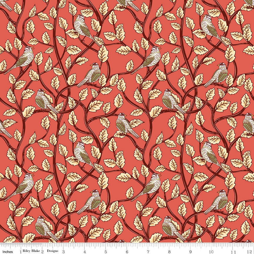 Tangled Garden / Birds in Sunset