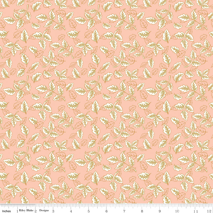 Tangled Garden / Leaves in Blush