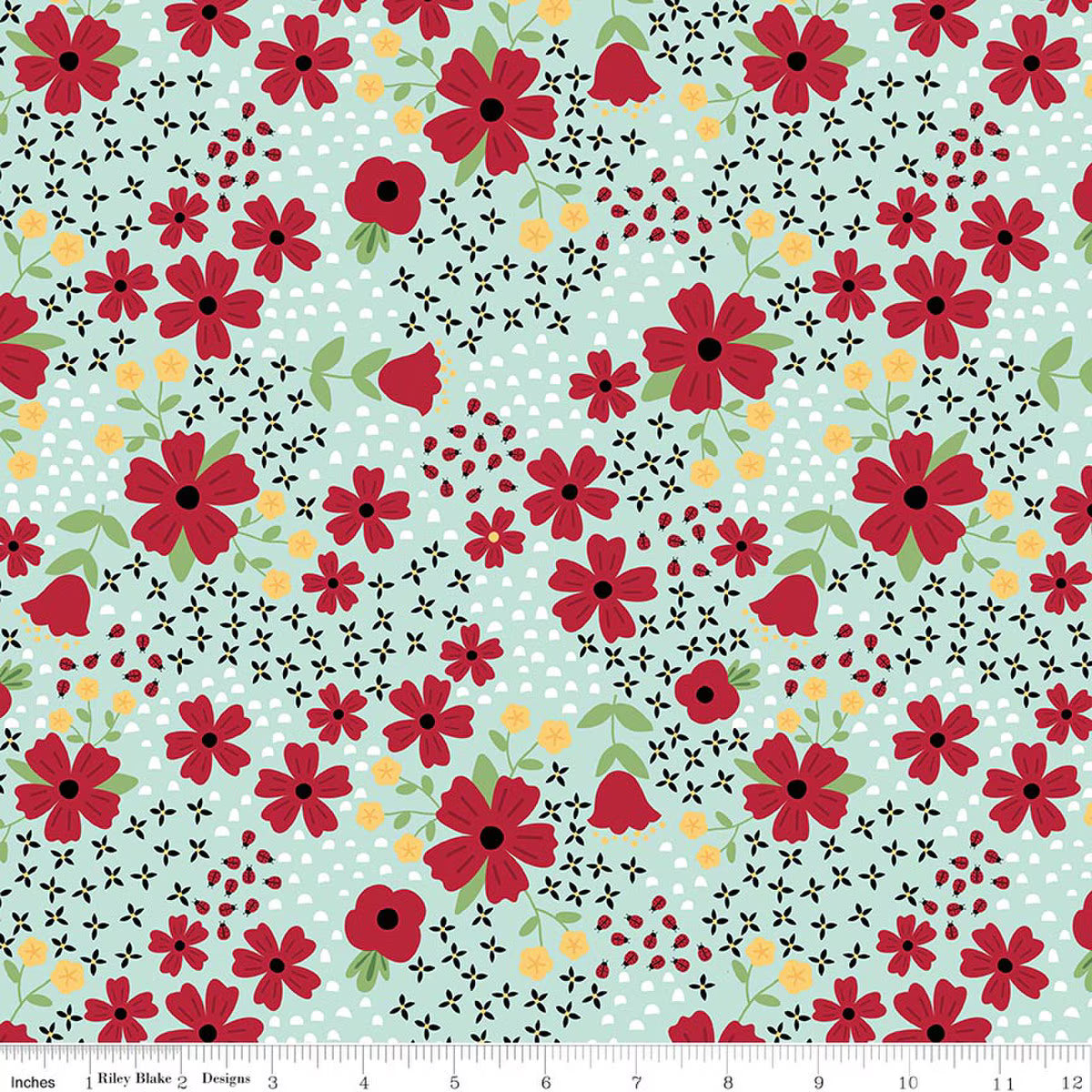 Little Ladybug / Main in Blue