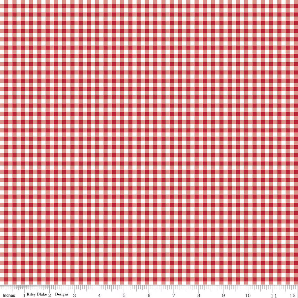 Little Ladybug / Gingham in Red