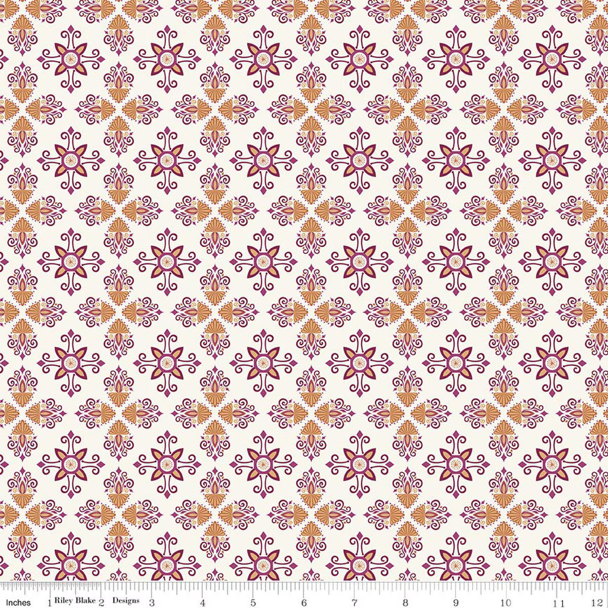 Where The Wildflowers Are / Damask in Cream