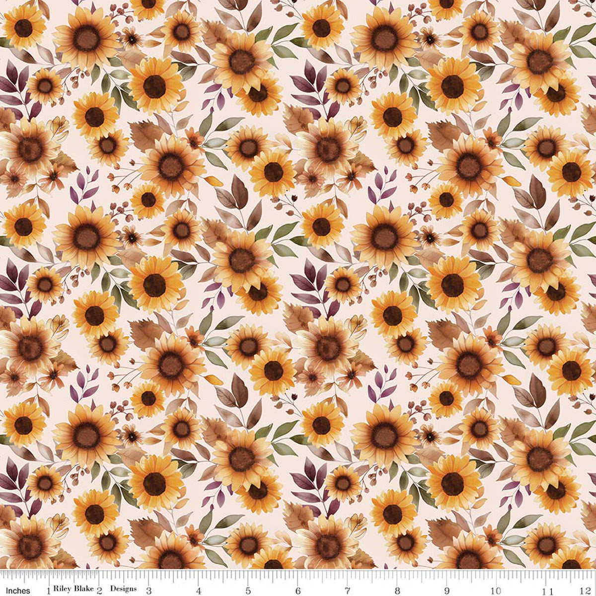 Harvest on the Prairie / Sunflowers in Latte