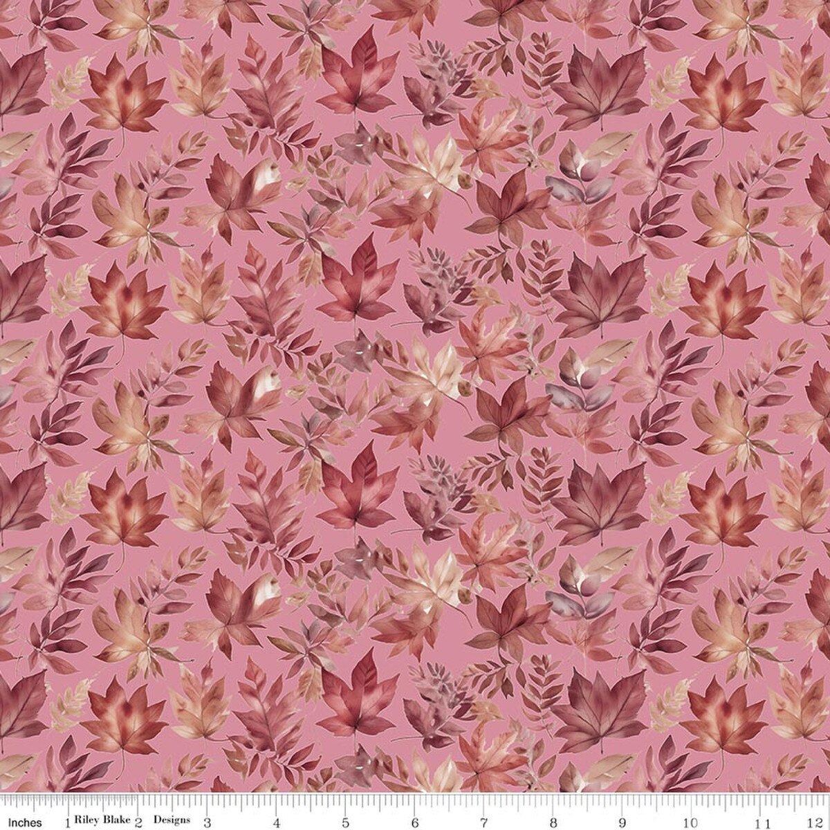 Harvest on the Prairie / Leaves in Pink