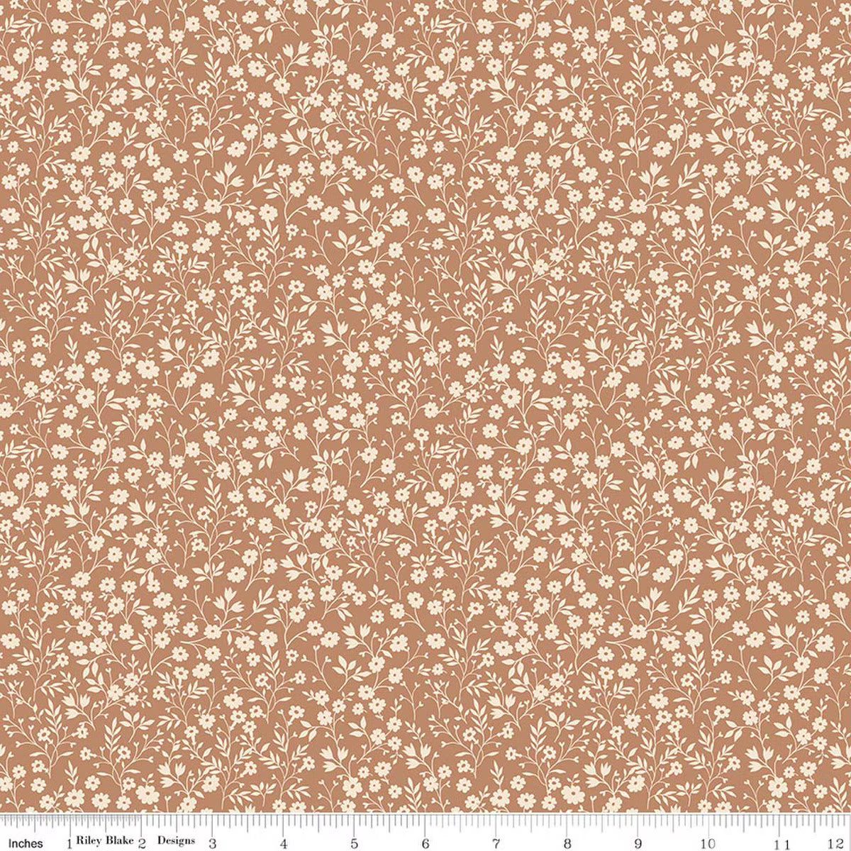Harvest on the Prairie / Ditsy in Suede