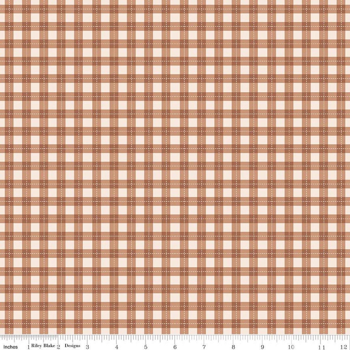 Harvest on the Prairie / Plaid in Brown