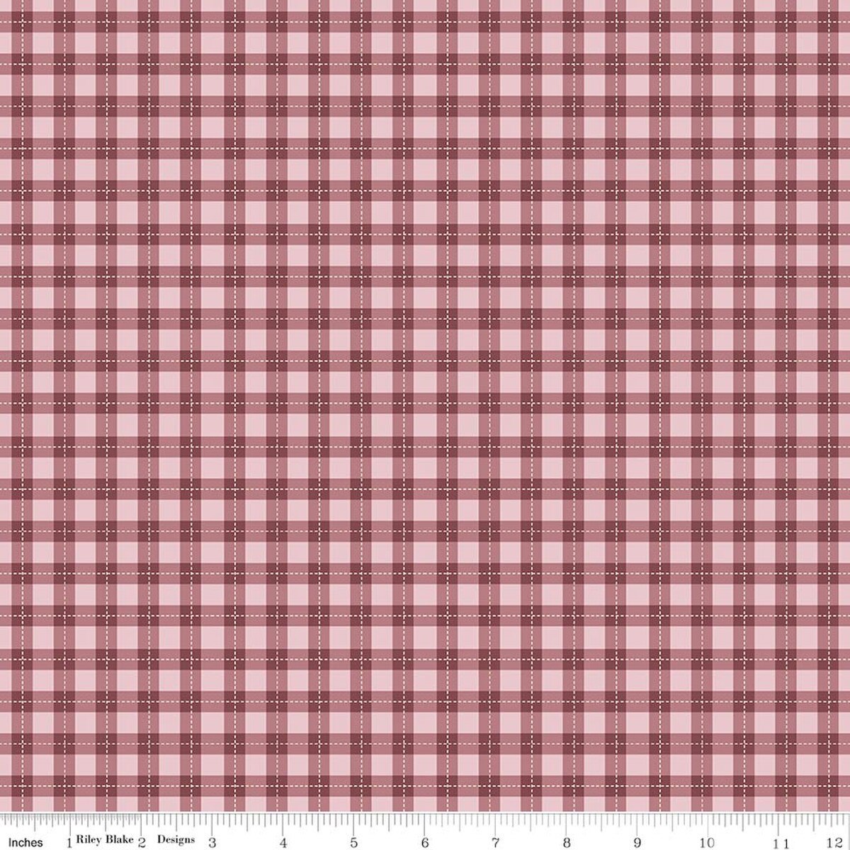 Harvest on the Prairie / Plaid in Wine