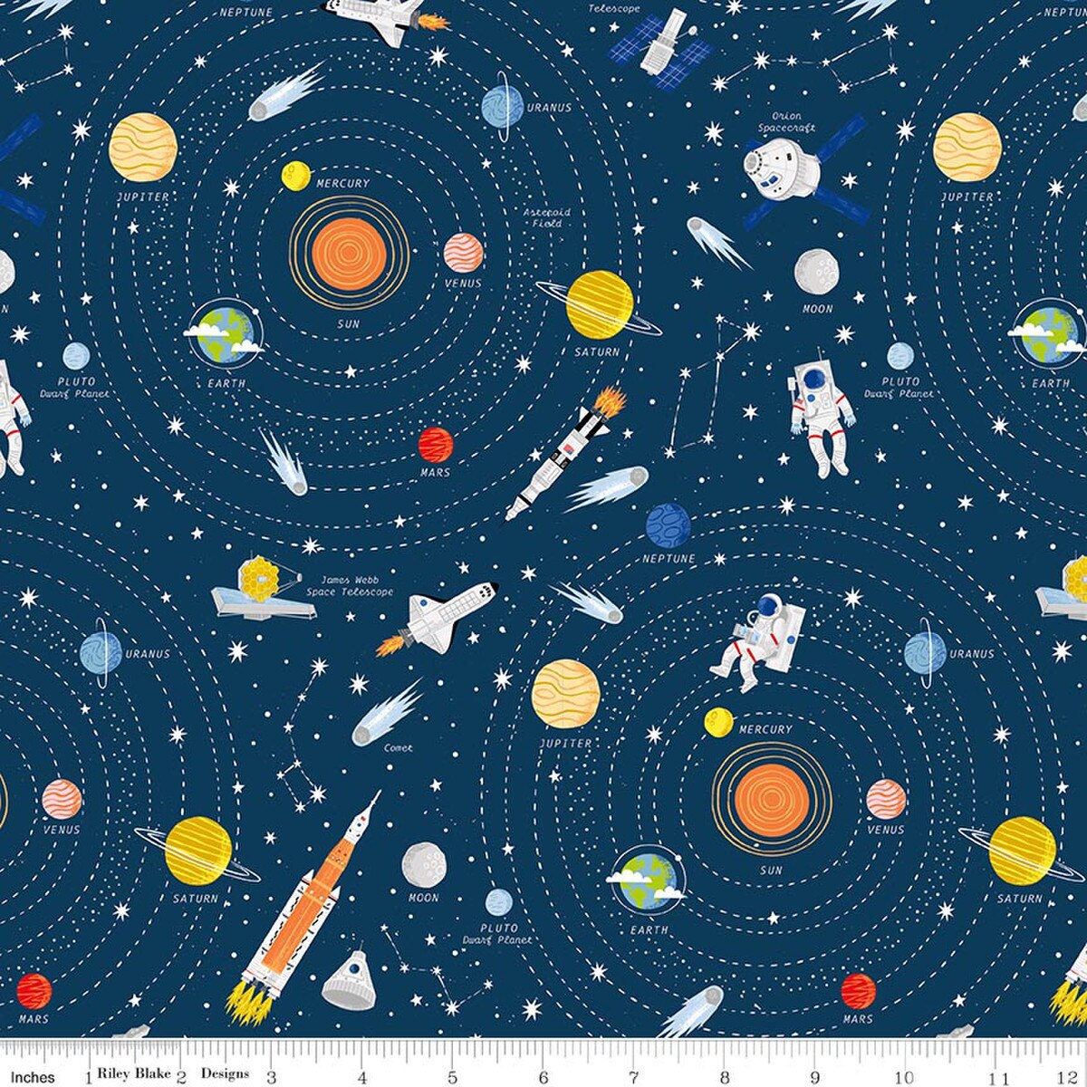 Reach for the Stars with NASA / Galaxy in Navy