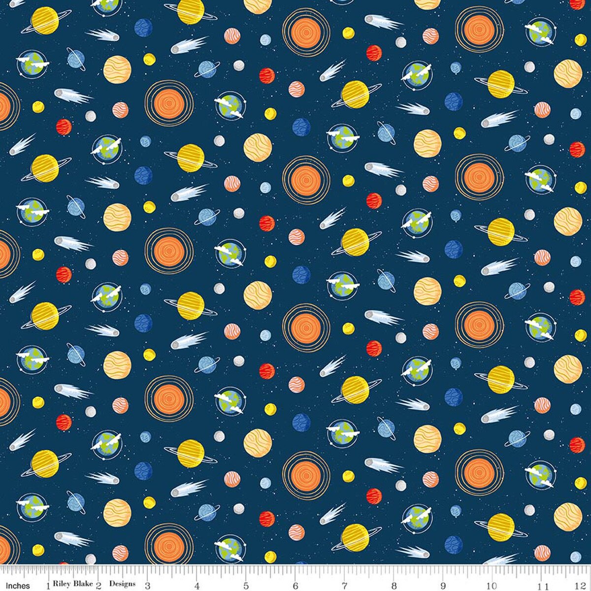 Reach for the Stars with NASA / Planets in Navy