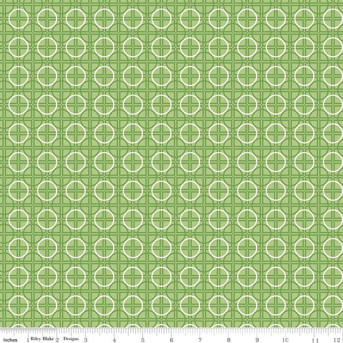 Lori Holt Bee Basics / Circle in Green