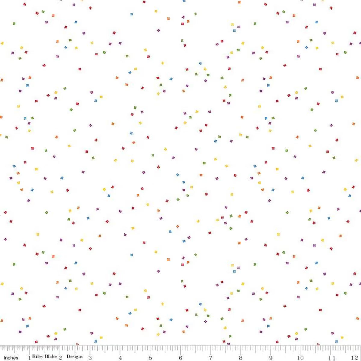 Rainbow Blossom / White