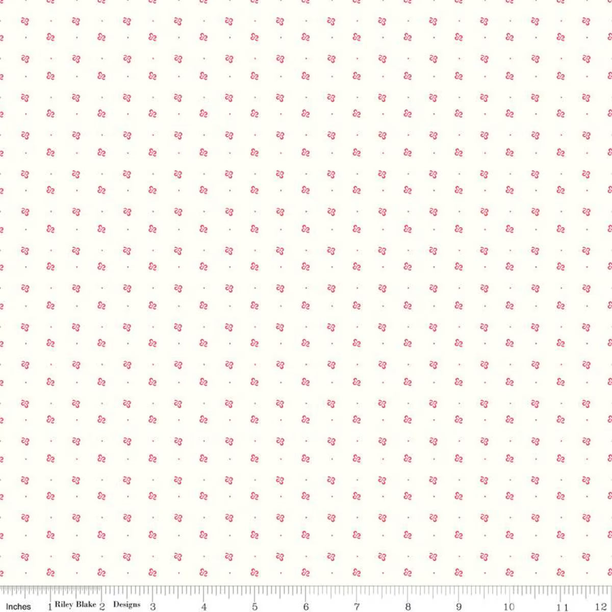 Lori Holt Bee Backgrounds / Clover in Tea Rose