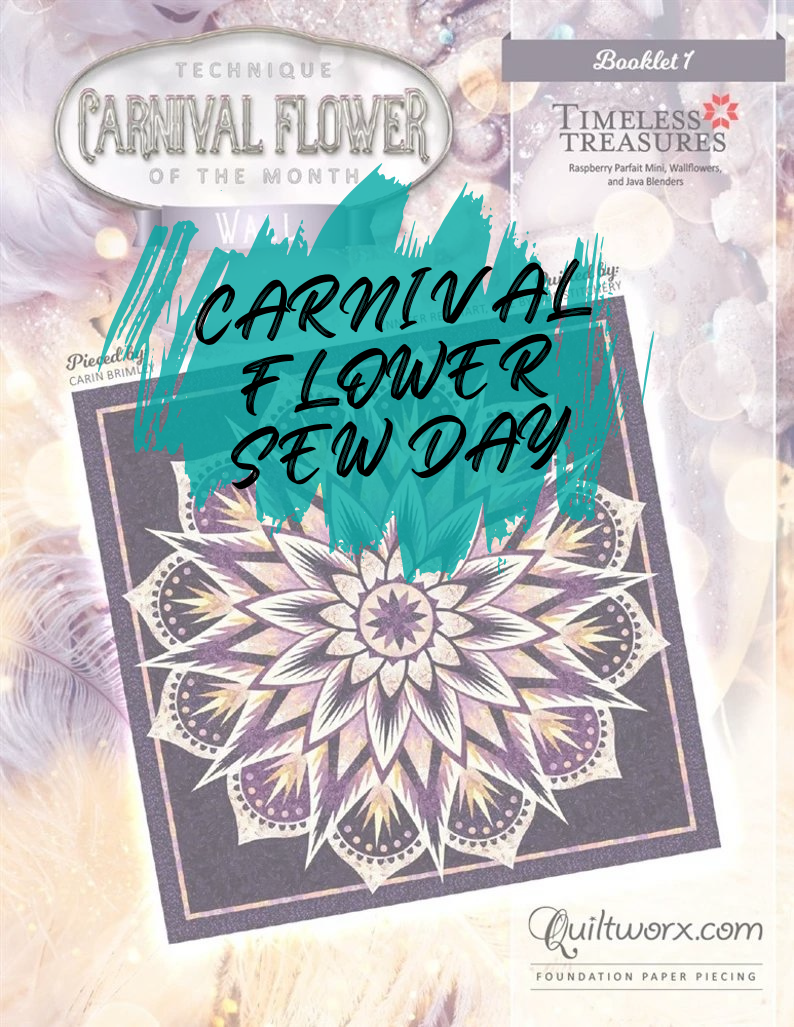 Carnival Flower - Sew With Terre